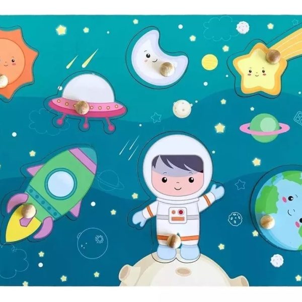 Tabuleiro de Encaixe Espaço Sideral