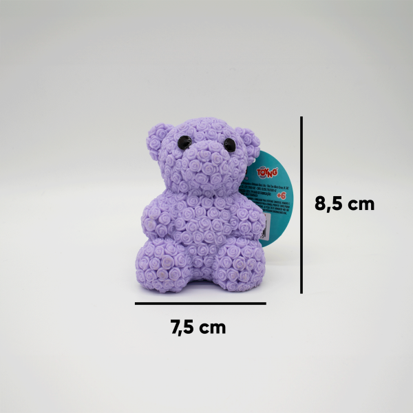 Ursinho Antiestresse Squish Stika Floral