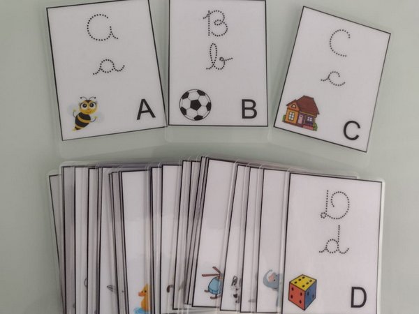 Treinando o Alfabeto cursivo