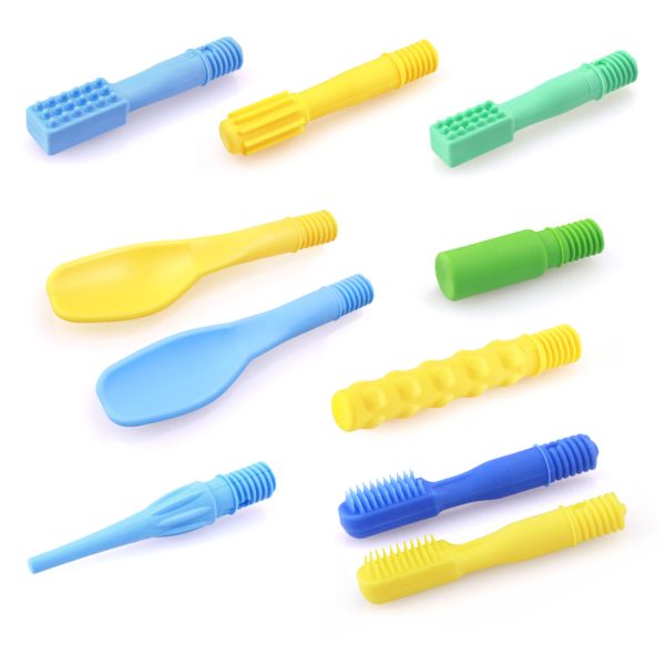 Kit com 10 Ponteiras para Z-Vibe/Z-Grabber + Estojo - Ark Therapeutic