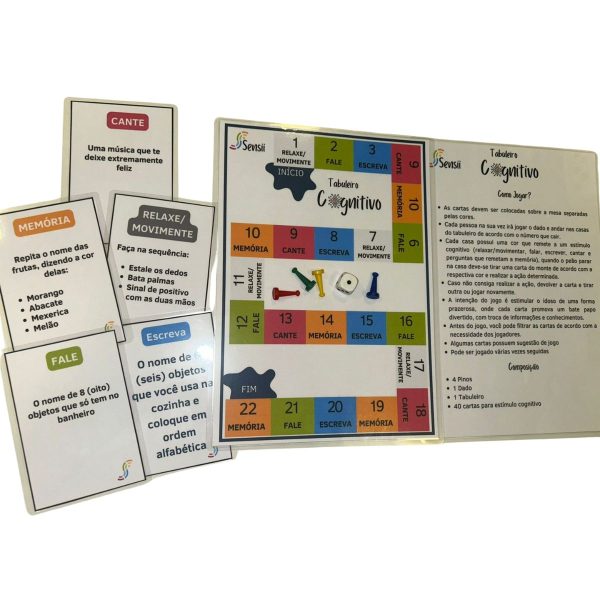 MAT PRIMA: Tabuleiro Cognitivo (apenas impressos)