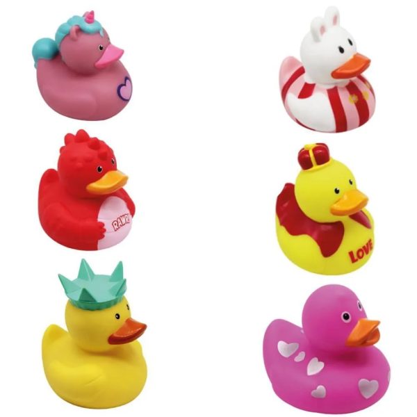 Patinho de Borracha de Apertar Sortido