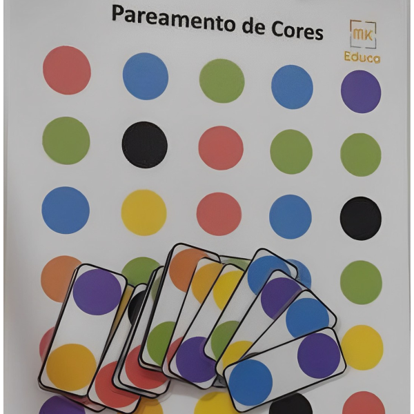 Jogo Terapêutico Pareamento de Bolinhas Coloridas