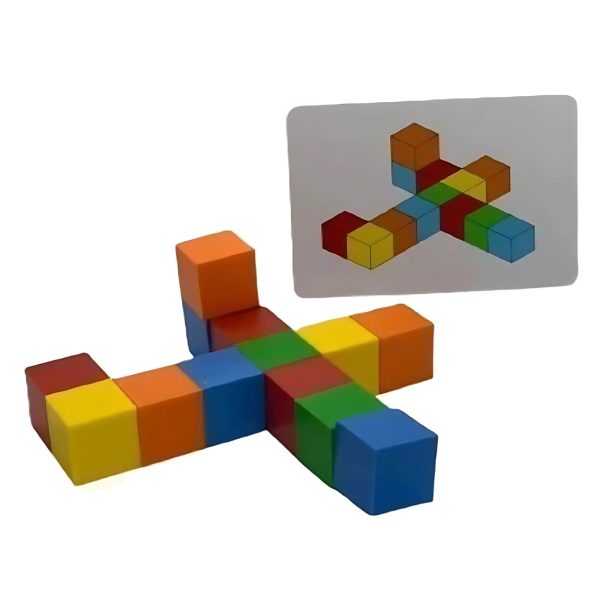 Monta Cubos - Pareamento de Cores e Lógica