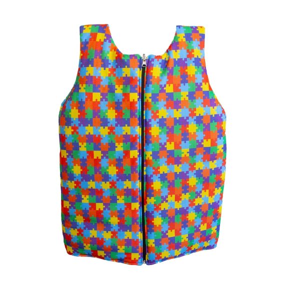 Colete Ponderado Juvenil Dupla Face Terapêutico