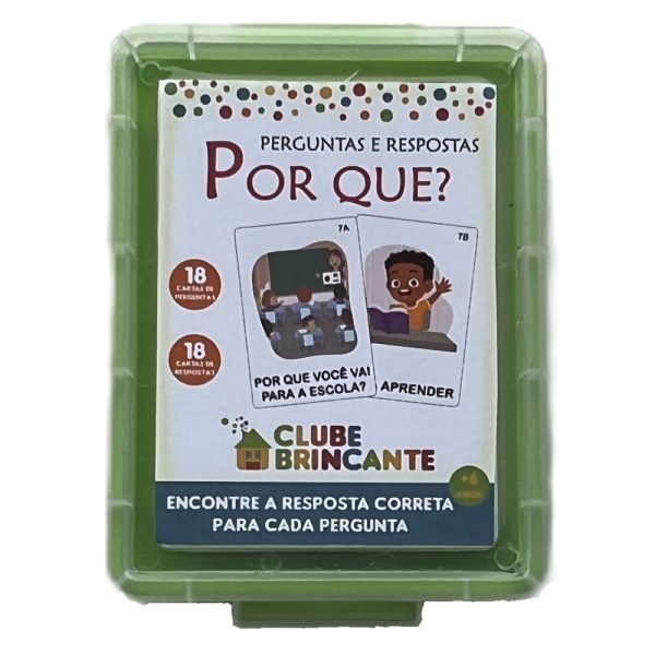 POR QUE? Recurso Educativo para Vocabulário e Alfabetização
