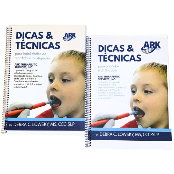 Kit 2 Apostilas - Dicas e Técnicas do Z-Vibe e Habilidades de Mordida Em Português - Ark Therapeutic