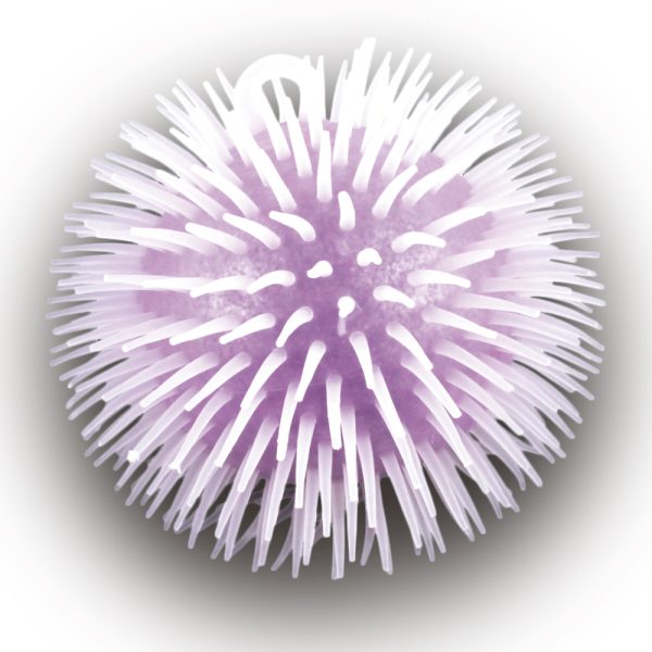 Bola de Borracha Macia de Apertar 16cm Fluffy Mania Glitter