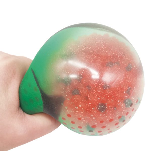 Squish Mania Melancia Bola de Borracha de Apertar 11cm