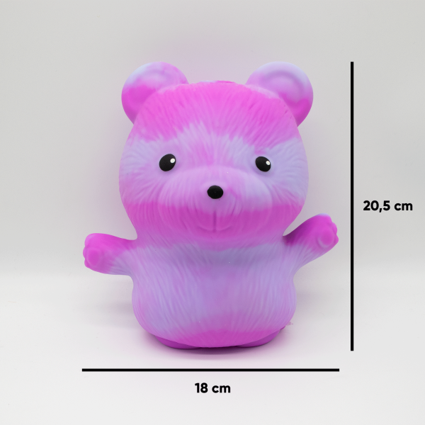 Ursinho Antiestresse com Areia Terapêutico Infantil