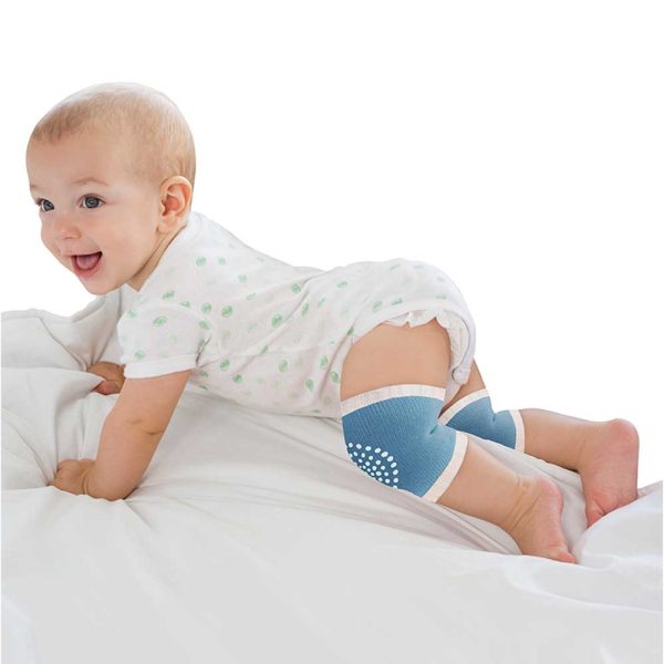 Joelheira Antiderrapante para Bebê - Seu bebê começou a se arrastar pelo chão?