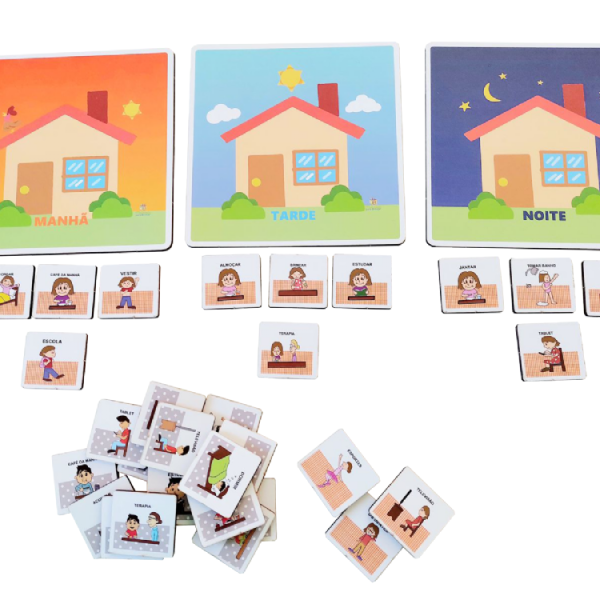 Minha Rotina - Trabalhando a Organização