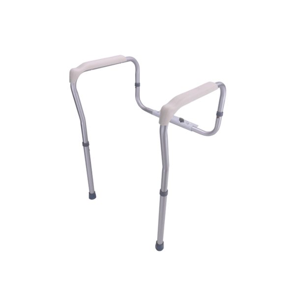 Barra de Apoio para Vaso Sanitário em Alumínio Sensii