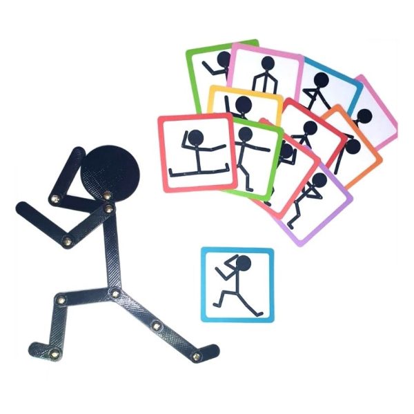 Boneco Articulado Atividade Infantil Consciencia Corporal