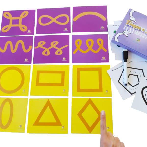 Traços e Formas Texturizados