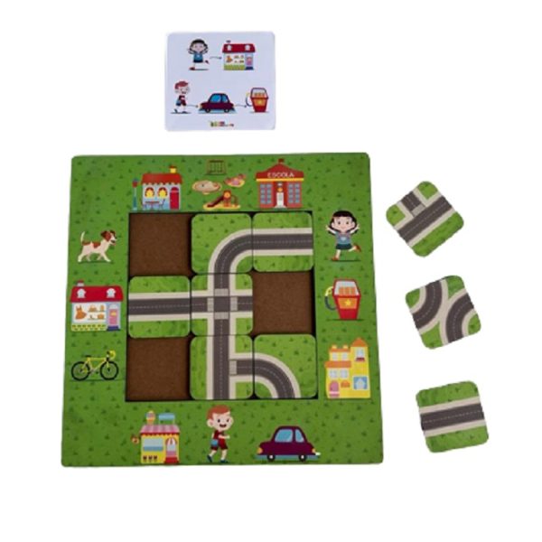 Caminhos da Cidade - Jogo de Treino de Lógica