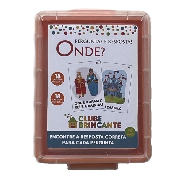 ONDE? Recurso Educativo para Vocabulário e Alfabetização