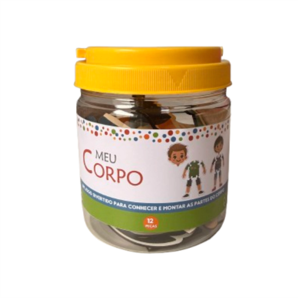 Quebra-Cabeça Educativo Infantil Meu Corpo