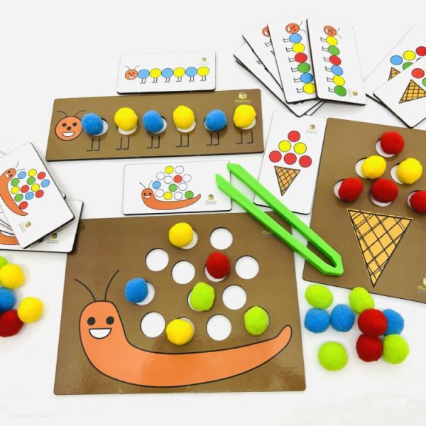 Jogo Terapeutico Centopeia, Caracol e Sorvete