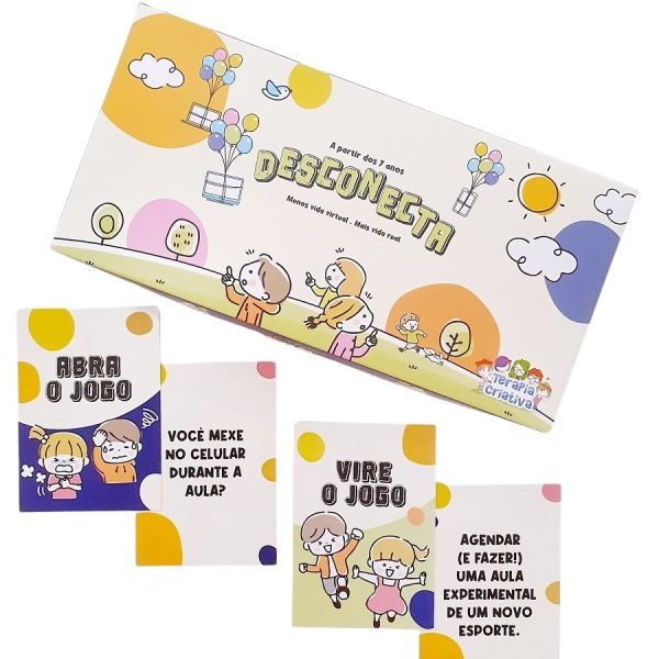 Jogo Terapêutico Desconecta - Menos vida Virtual, Mais Vida Real