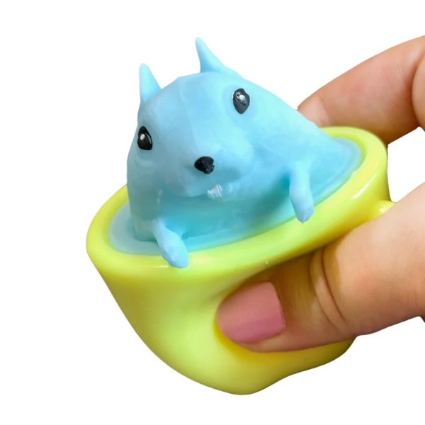 Esquilo de Apertar Sensorial: Antistress perfeito