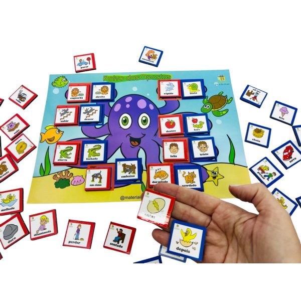 Polvo dos Opostos - Trabalhando o Vocabulário