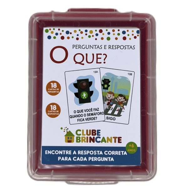 O QUE? Recurso Educativo para Vocabulário e Alfabetização