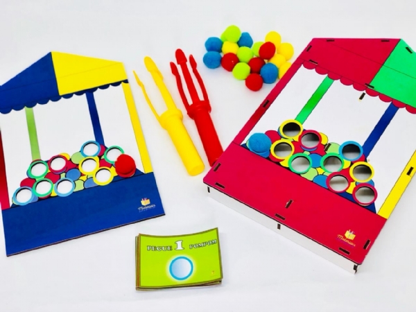 Piscina de Bolinhas - Cores e Coordenação Motora