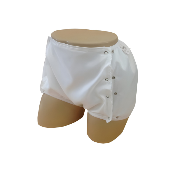 Calça Plástica - Modelo Com Abertura - Anti Vazamento