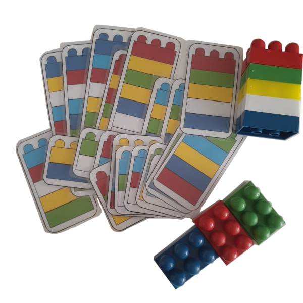 Sequência de Lego - Peças retangulares - Pareamento