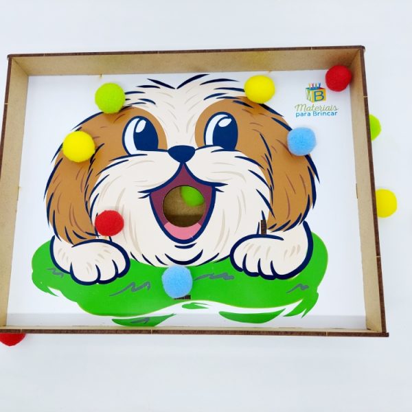 Recurso Educativo Cachorrinho Papa Pompons