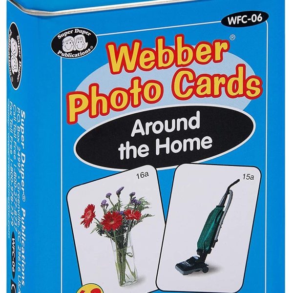 Cartões com Foto - Em casa - Super Duper Publications