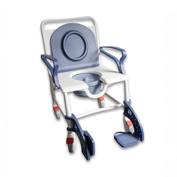 Cadeira de Banho Premium com Rodas