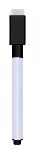 MAT PRIMA: 1 Caneta Preta Escreve e Apaga