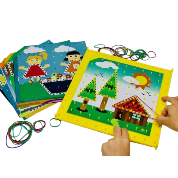 Caixa de Atividades Placas de Pinos