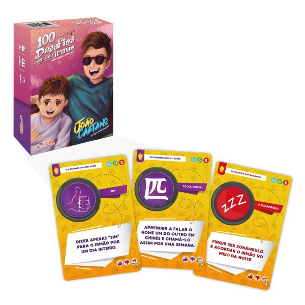 100 Desafios com seu irmão