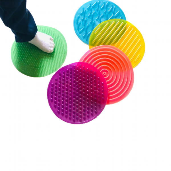 Kit Com 5 Tapetes Sensoriais - Cinco Texturas Diferentes!